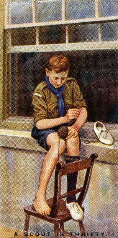 A Scout is Thrifty, 1929 av English School