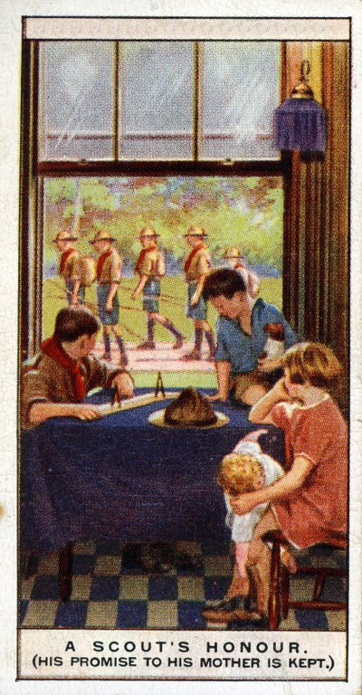 En speider-ære er å stole på, 1929 av English School