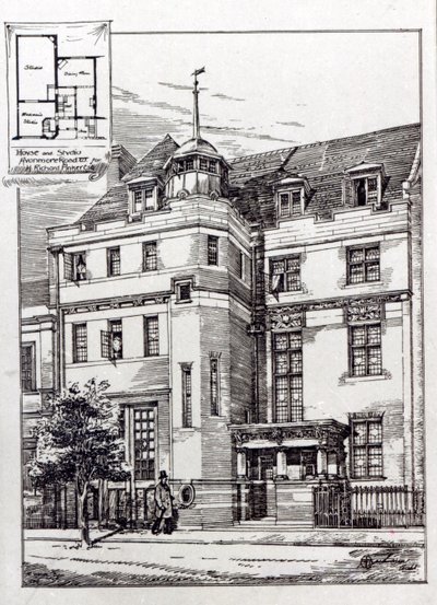 Et billedhuggerstudio, 1892 av English School