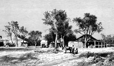 A Village on the Darling Downs, Queensland, Australia, fra 