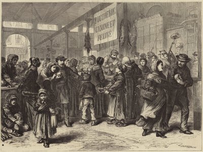 En hunde- og katteslakter i Paris av English School