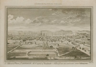 Eine allgemeine Ansicht von London von English School