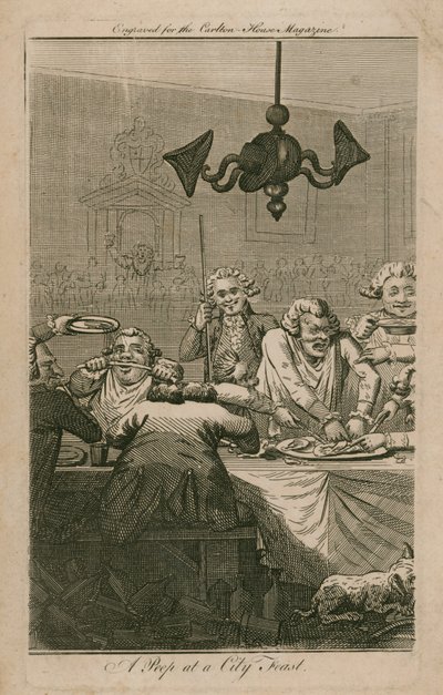 En titt på en byfest av English School