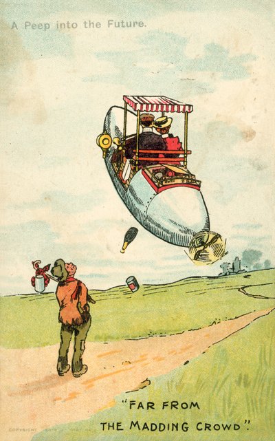 Et kikk inn i fremtiden, Far From The Madding Crowd (farge litho) av English School