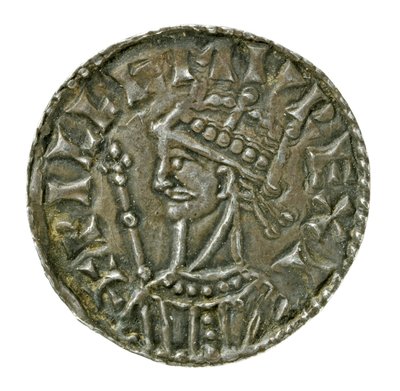 En krone, fra regjeringen til William I (sølv) av English School