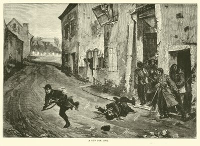 Et løp for livet, mai 1871 av English School