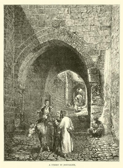 En gate i Jerusalem av English School
