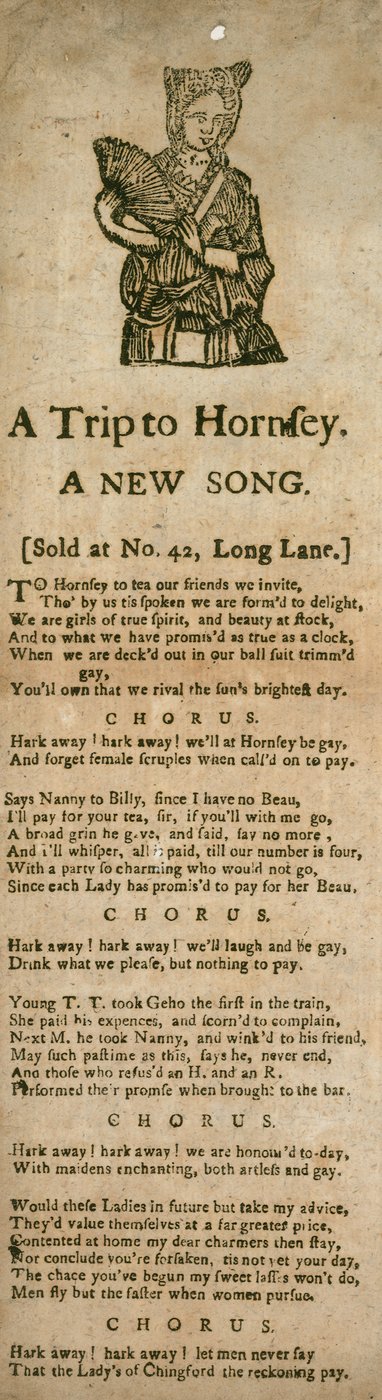 En tur til Hornsey, London; sang av English School