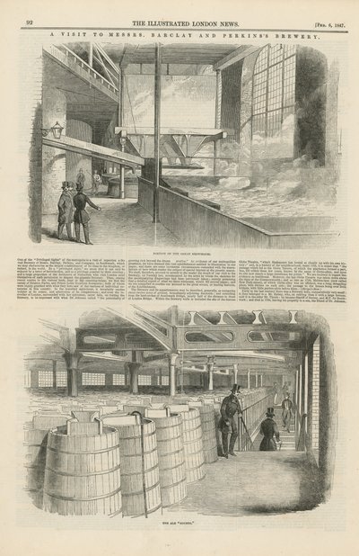 Et besøk til Mrs Barclay og Perkinss Brewery av English School