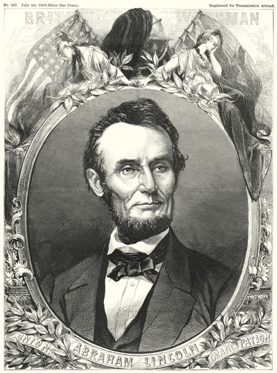Abraham Lincoln (gravering) av English School