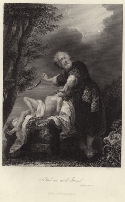 Abraham og Isak av English School