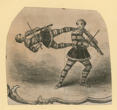 Akrobatiske musikere av English School