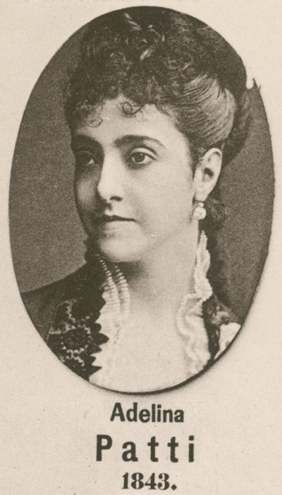 Adelina Patti (gravering) av English School