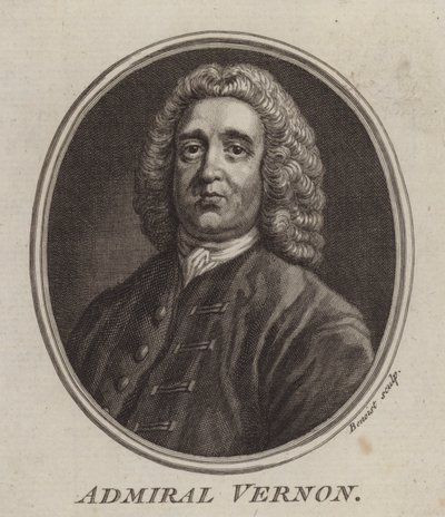 Admiral Vernon (gravering) av English School
