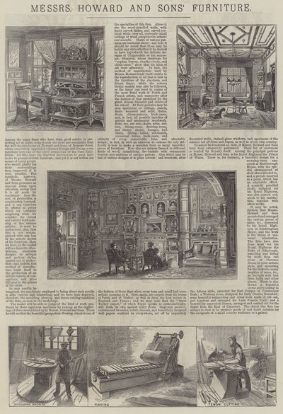 Annonse, Messers Howard and Sons