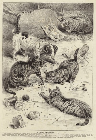 Annonse for Beechams Pills av English School