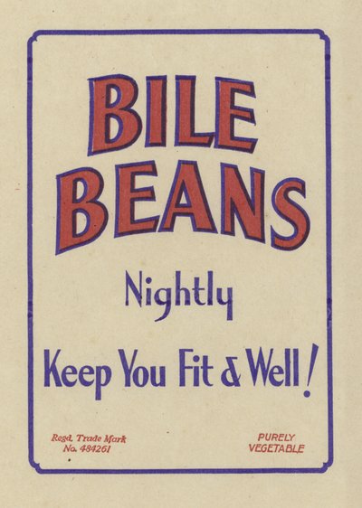 Annonse for Bile Beans av English School