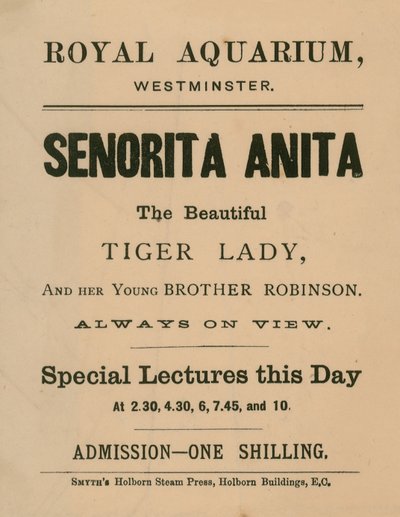 Annonse for Senorita Anita av English School