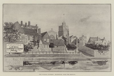 Annonse, Tyfusepidemien, Maidstone fra Medway av English School