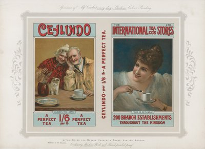 Reklame for te av English School