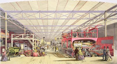 Agriculture, fra Dickinsons Comprehensive Pictures of the Great Exhibition of 1851, publisert 1854 av English School