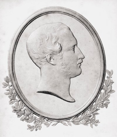Albert, Prince Consort of Great Britain and Ireland, gravert av C. Chabot, fra 