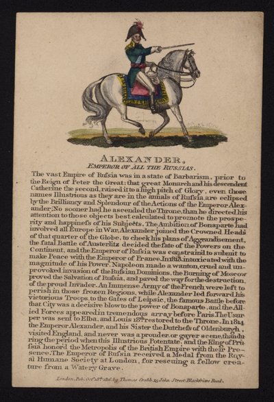 Alexander I, tsar av Russland av English School