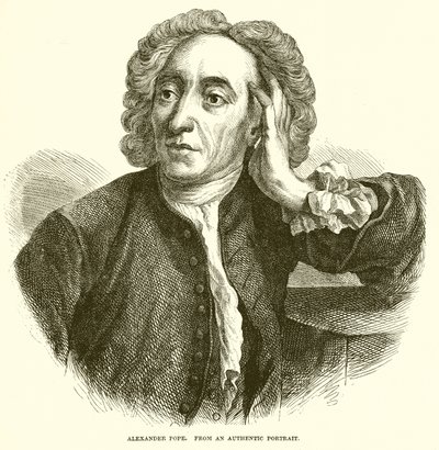 Alexander Pope av English School