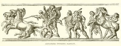 Alexander går inn i Babylon av English School