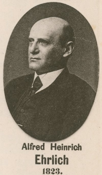 Alfred Heinrich Ehrlich (gravering) av English School