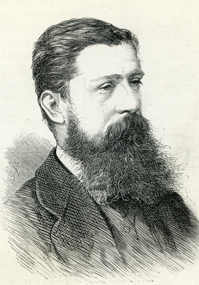Alfred Pizzey Newton (1830-83) fra Illustrated London news 1883 av English School