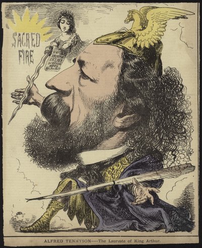 Alfred Tennyson - prisvinneren til kong Arthur av English School