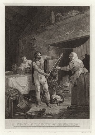 Alfred i Neatherds hus av English School