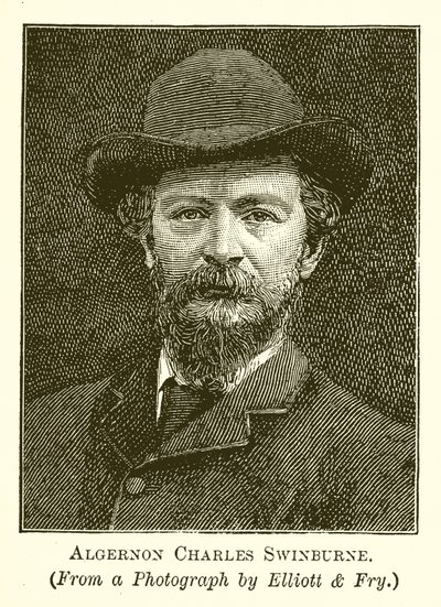 Algernon Charles Swinburne av English School