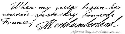 Algernon Percy, øst for Northumberland av English School