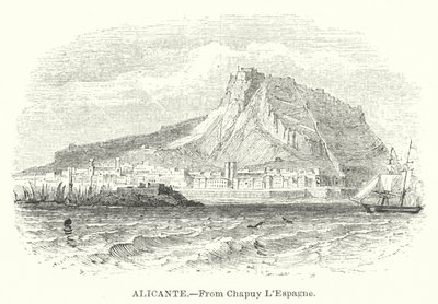 Alicante (gravering) av English School