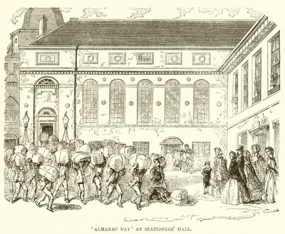 Almanakkdag i Stationers Hall av English School