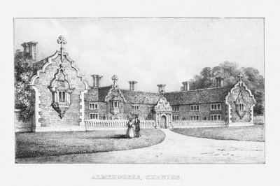 Almshus, Chenies (gravering) av English School
