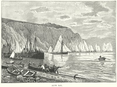 Alun Bay (gravering) av English School