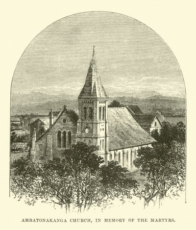 Ambatonakanga kirke, til minne om martyrene av English School