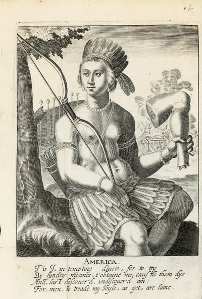 America Painted to the Life: The True History of the Spaniards Proceedings in the Conquests of the Indians, av Sir Ferdinando Gorges og andre av English School