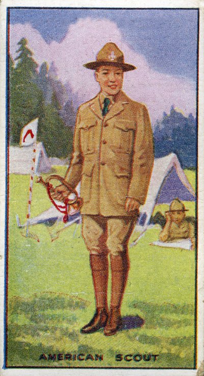 American Scout, 1923 av English School