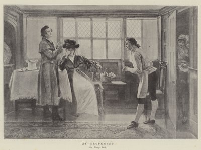 En utstrekning (litho) av English School
