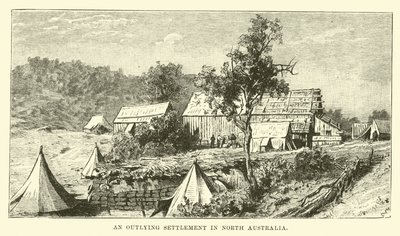 En avsidesliggende bosetning i Nord-Australia av English School