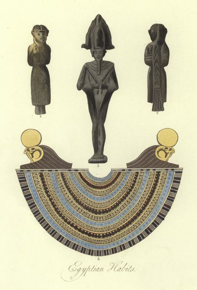 Gamle egyptiske kostymer av English School