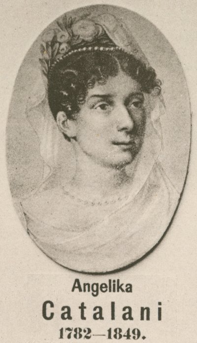 Angelika Catalani (gravering) av English School