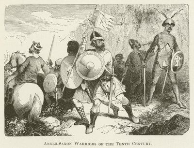 Anglo-Saxon Warriors of the Tith Century av English School