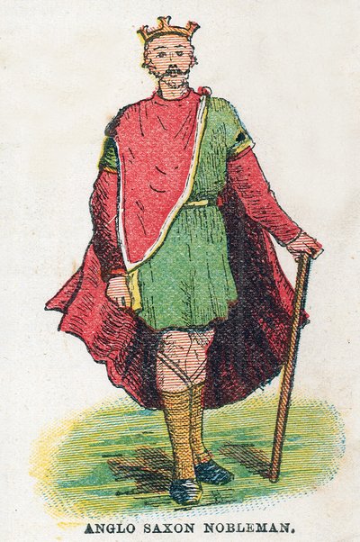 angelsaksisk adelsmann av English School