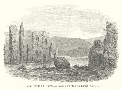 Angostura-passet (gravering) av English School