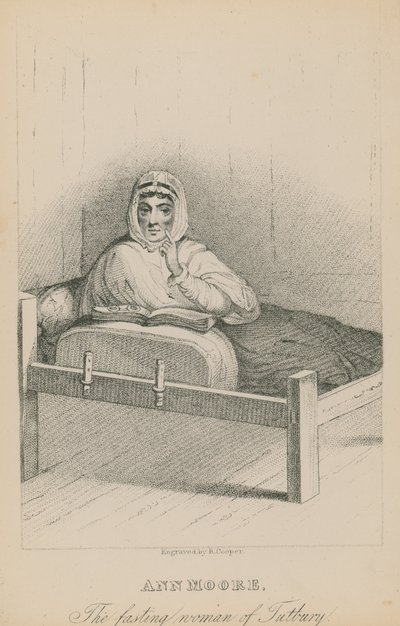Ann Moore, den fastende kvinnen i Tutbury av English School